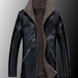 Winter Lapel Plush Thick Coat Fashion