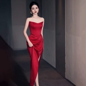 Wedding Back-to-door Casual Dress